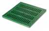 NDS Square Plastic Grate For 18" Basin - Green