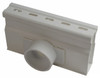 NDS Micro Channel Side Outlet - White NDS Micro Channel Side Outlet - White