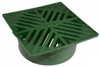 NDS  5" Square Grate - Green (Each) NDS  5" Square Grate - Green (Each)