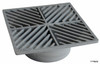NDS  6" Square Grate - Gray (Each)