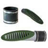 Mitered Drain Kit converts to PVC SDR35, Sewer & Drain, Schedule 40 & 80 and DWV Pipe (4.25"-4.50" O.D.) Mitered Drain Kit converts to PVC SDR35, Sewer & Drain, Schedule 40 & 80 and DWV Pipe (4.25"-4.50" O.D.)