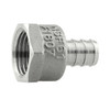 1" 304SS Stainless Steel Crimp PEX Female Adapter (SSPEX-FA10) 1" 304SS Stainless Steel Crimp PEX Female Adapter (SSPEX-FA10)