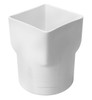 PVC 5" x 5" x 6" IPS Downspout Adapter (Centered) (DSA x Spigot)