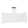 8" x 4" PVC IPS Gasket Joint Pressure Tee (G x G x G)