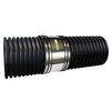 PVC  18" x 18" Flexible Corrugated Plastic Pipe Coupling & Shear Ring 