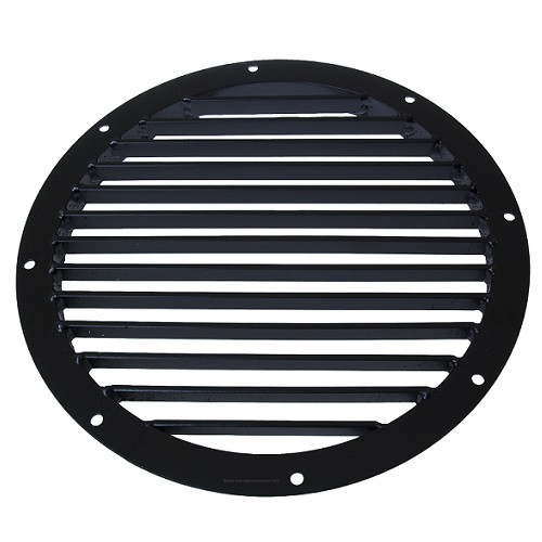 circular metal grate
