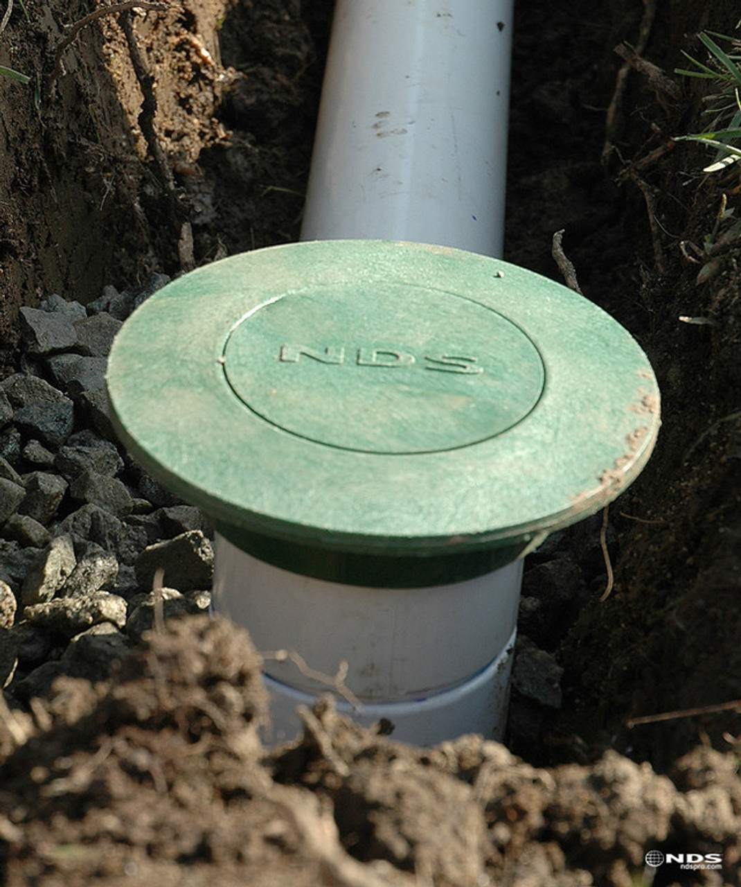 UNIT/04×CAMP GEEKS Round Plate 154mm Pop-Up Emitter for Corrugated & Turf Restrictor Plate (4 in.)