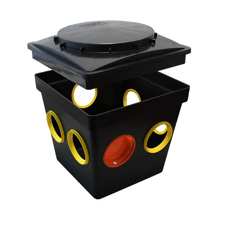 Tuf-Tite 7 Hole Distribution Box & Lid - The Drainage Products Store