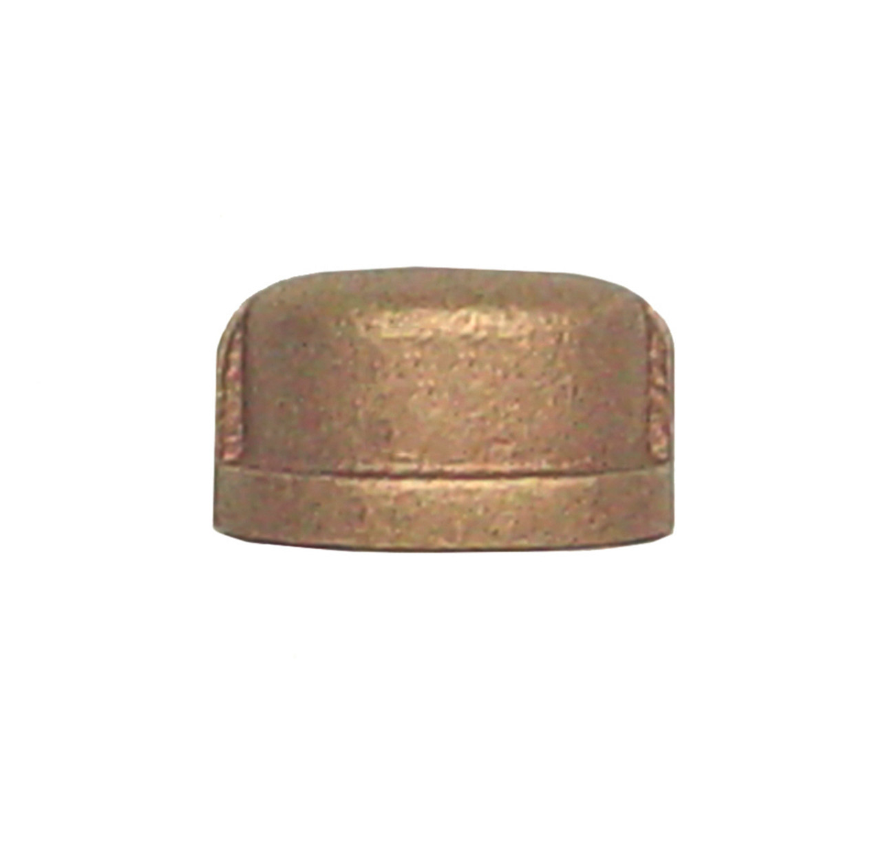 1" Bronze Cap (MPT) The Drainage Products Store
