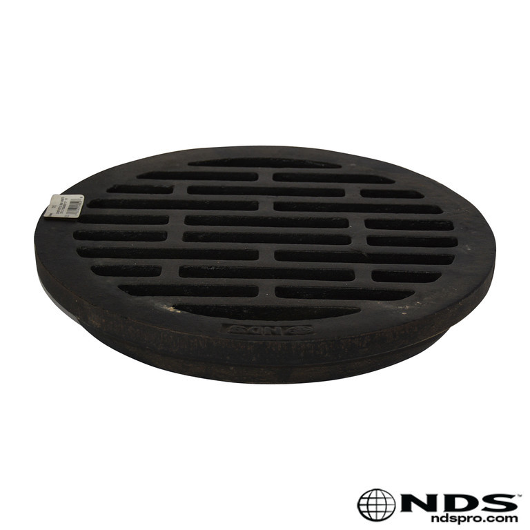NDS 12" Round Cast Iron Grate The Drainage Products Store