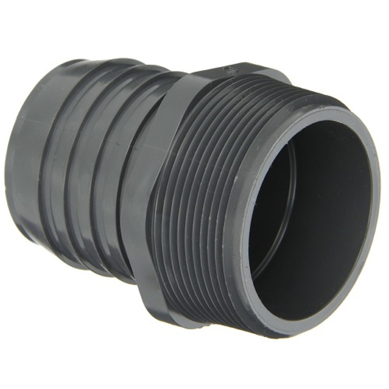 12 Pvc Insert Male Adapter Mpt X Insert The Drainage Products Store 