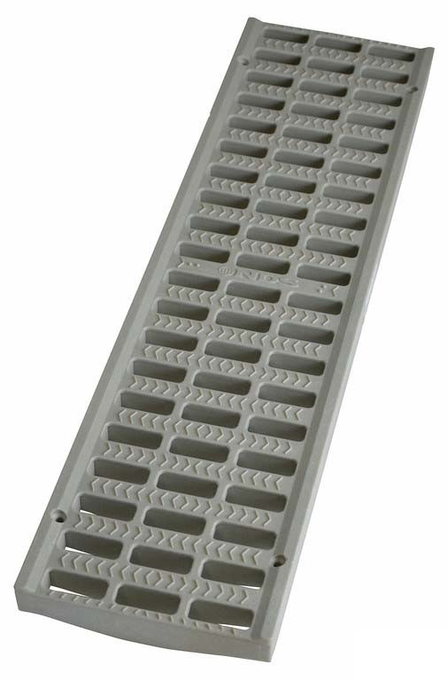 NDS Pro Series 5" Light Traffic Channel Grate Light Gray (Each) The