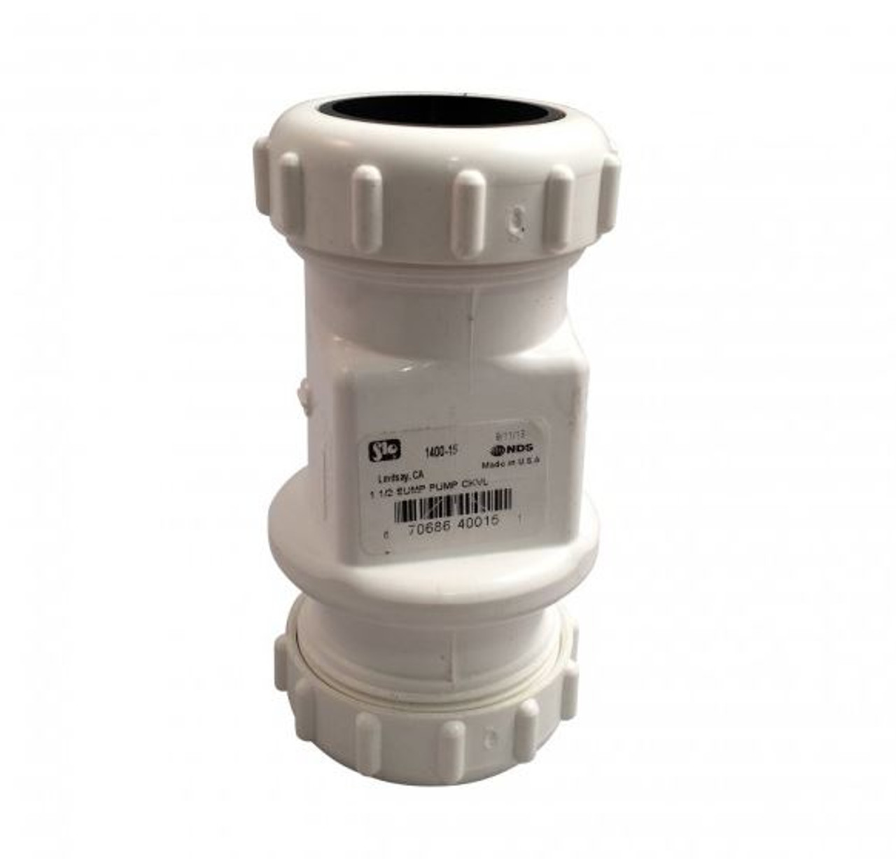 sump pump without check valve