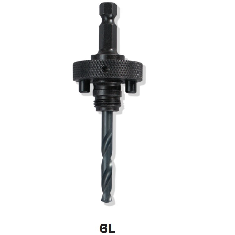 Lenox Standard 6L Hole Saw Arbor 1779805 - The Drainage Products Store