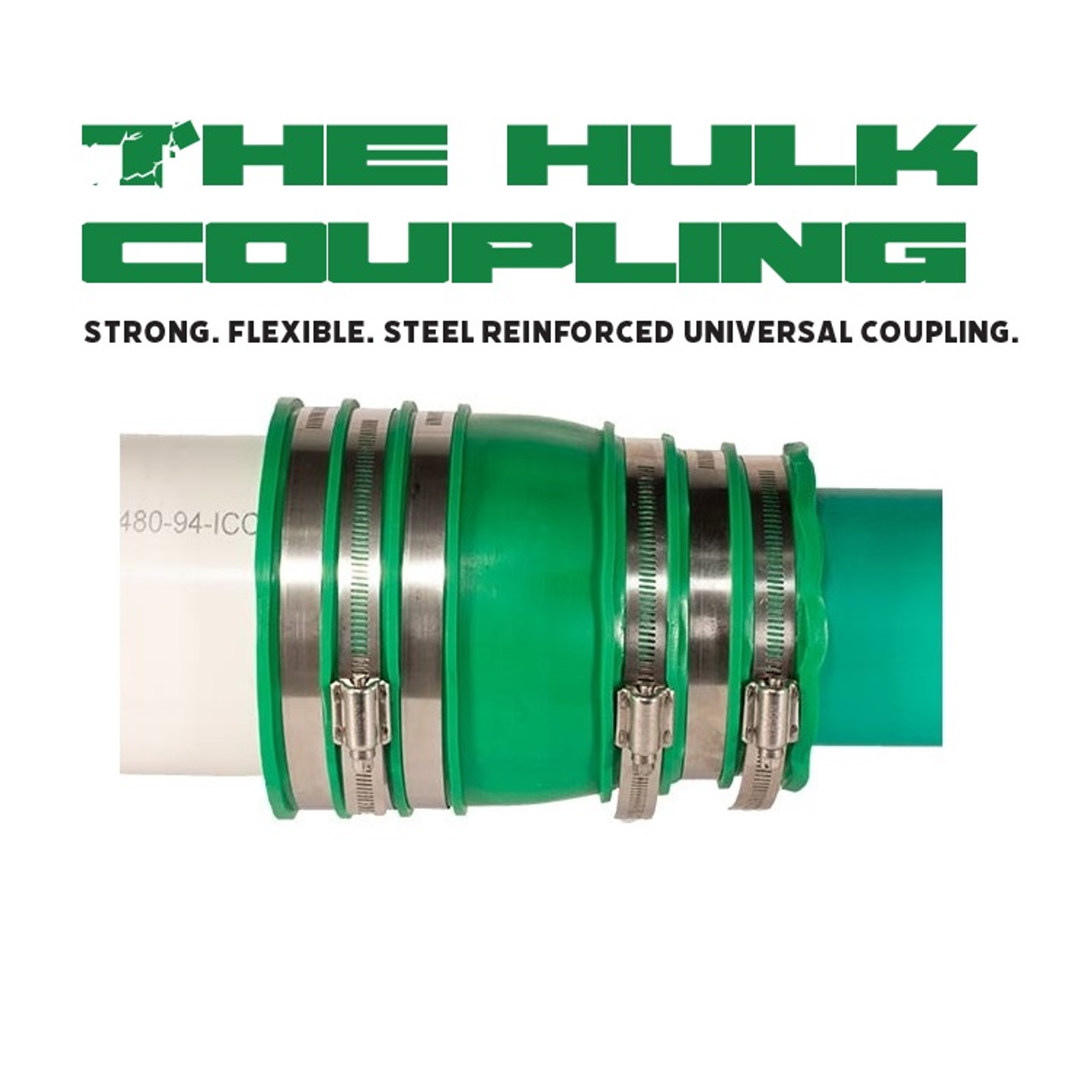 6 Hulk Universal Coupling 8.00 to 6.20 HULK6 - The Drainage