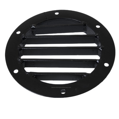 Round 10" Steel Grate (Black)