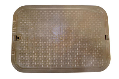 NDS 13" x 20" Valve Box Cover ONLY - Sand