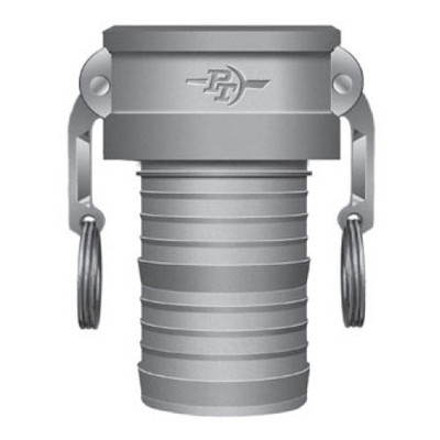 2" Part C, Aluminum Coupler x Hose Shank