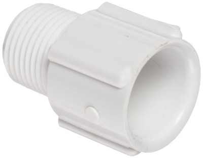 4" PVC Schedule 40 Male Adapter (S x MPT)