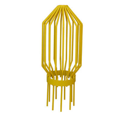 Bar Guard Intake  5" Yellow