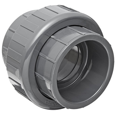 3/4" PVC Schedule 80 Union (S x S) Viton O-Ring
