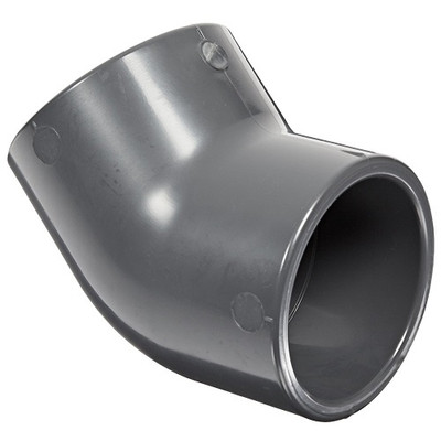 1" PVC Schedule 80 45 (1/8) (S x S)