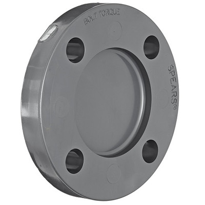 3" PVC Schedule 80 Blind Flange 150 PSI