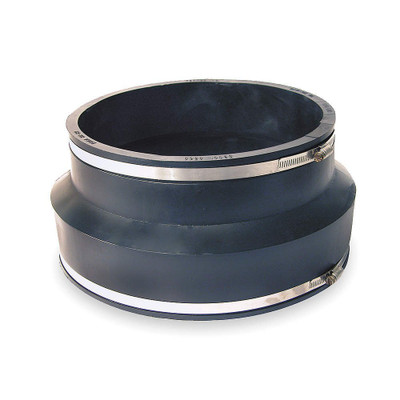 PVC  10" x 8" Flexible Coupling (CI/Plastic x CI/Plastic)