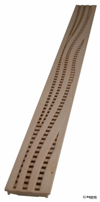 NDS Mini Channel Decorative Wave Grate - Sand (Box of 16)