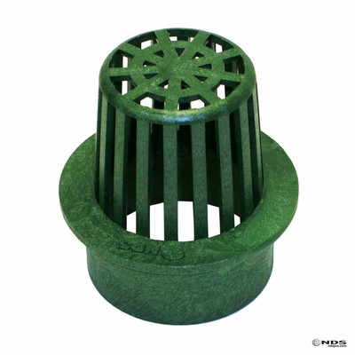 NDS  3" Atrium Grate - Green (Box of 20)
