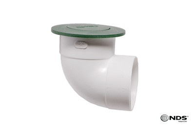 6" NDS Pop-Up Emitter with SDR35 Elbow (Green) (Box of 10)