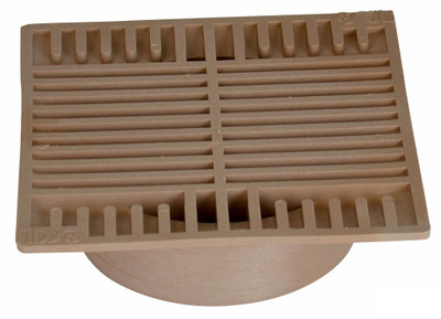 NDS  8" Square Grate - Sand