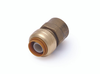 SharkBite 1" Brass Push-Fit x FPT Adapter (Lead Free)