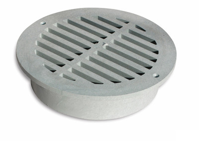 NDS 12" Round Grate - Gray (Each)