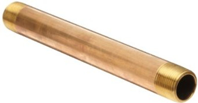 3/4" x 12" Brass Nipple (MPT x MPT)