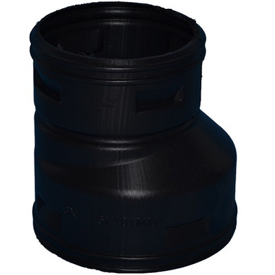 HDPE  4" x 3" Singlewall Reducer Coupling (BE)
