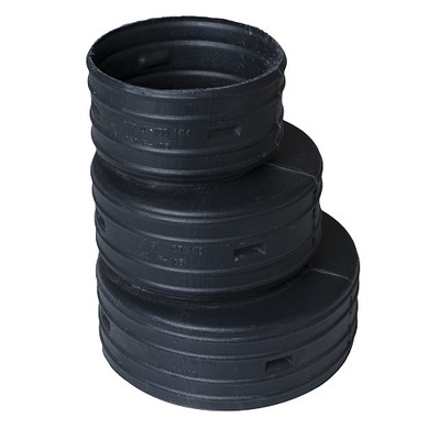 HDPE  6" x 5"-4"  Singlewall Reducer Coupling (BE)