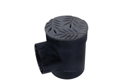 Spee-D Basin Single Outlet with Cast Iron Locust Grate