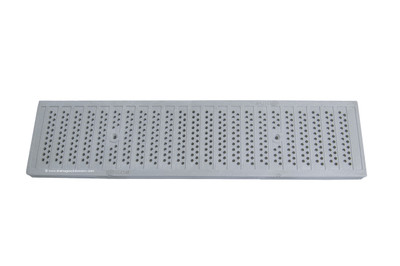NDS Dura Slope Plastic Perforated Grate - Gray (Each)