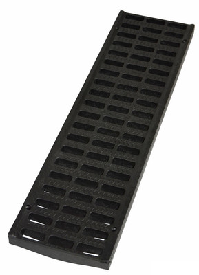 NDS Pro Series 5" Light Traffic Channel Grate - Black (Each)