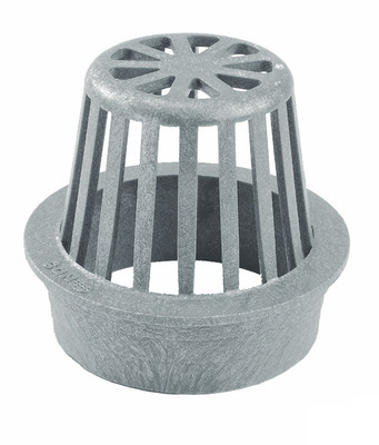 NDS  4" Atrium Grate - Gray (Each)