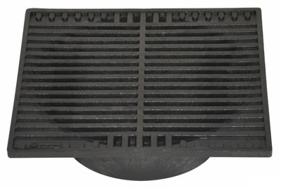 NDS  9" Square Grate - Black