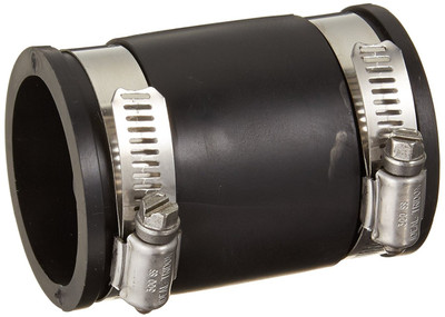 PVC  3" x 3" Flexible Coupling (CI/Plastic x CI/Plastic)