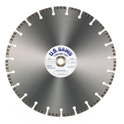 14" x .125 x 1" - 20mm  Premium Concrete Diamond Blade