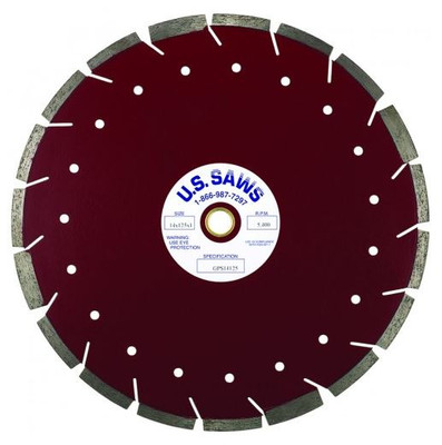 14" x .125 x 1" -20mm Premium General Purpose Diamond Blade