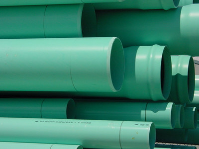 6" SDR35 Gasket Joint Sewer Pipe x 14'