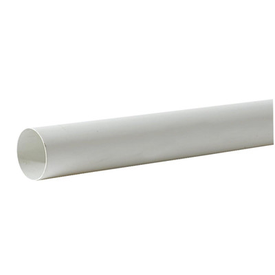 4" PVC SDR35 Solvent Weld Pipe x 10' (BE) (White)