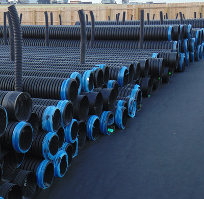 12" HDPE Doublewall Solid Pipe