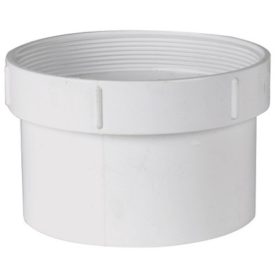 4" PVC SDR35 Solvent Weld Cleanout Adapter (Sp x FPT) 4" PVC SDR35 Solvent Weld Cleanout Adapter (Sp x FPT)