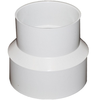 12" X 8" PVC SDR35 Solvent Weld Bushing (Sp x S)